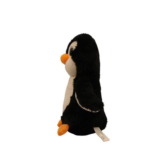 Kellytoy Black White Penguin Plush Stuffed Animal Toy With Glitter Eyes 12.5 in - Picture 3 of 7